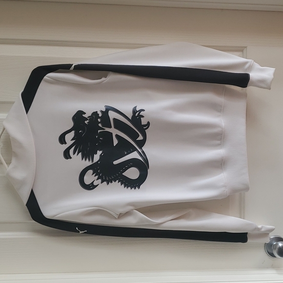 Puma Michael Schumacher white track jacket XS - Picture 2 of 4
